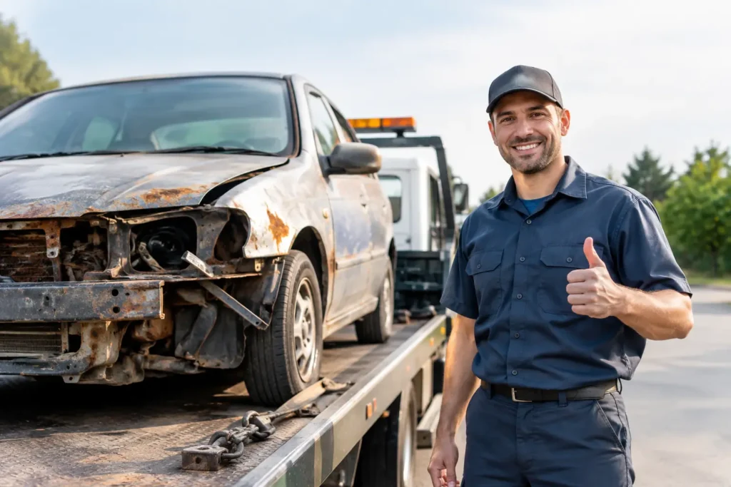 A Junk Car Removal Example That Gets Results